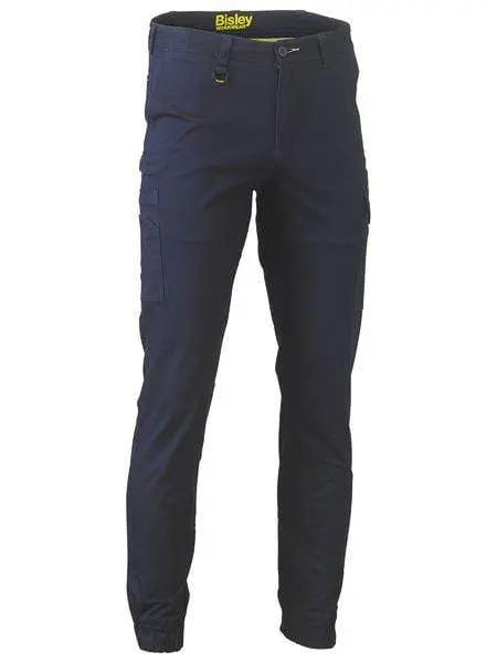 Bisley Stretched Cotton Drill Cuffed Pants BPC6028 Metro Workwear.